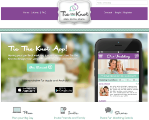 Tie The Knot homepage